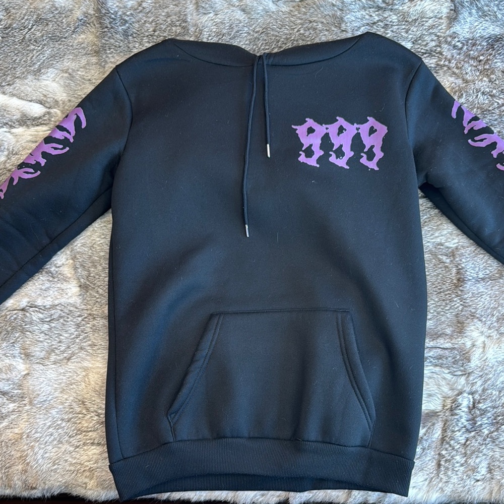 Black juice wrld x Vlone hoodie